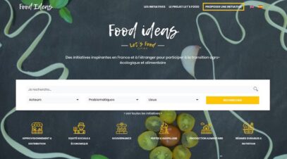 Plateforme Let's Food Ideas